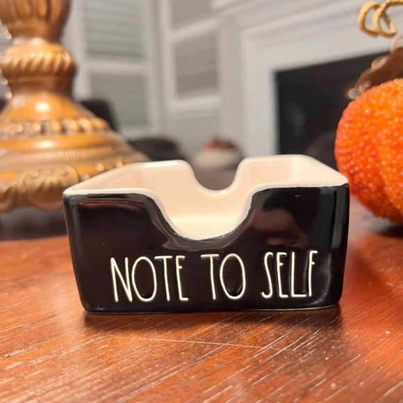 Rae Dunn Other - Rae Dunn NOTE TO SELF Sticky Note Holder